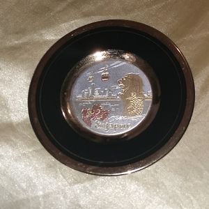 Singapore Chokin Black Collectable Vintage Plate